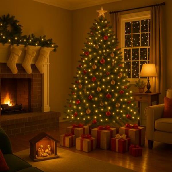 Iluminação de Natal Interior